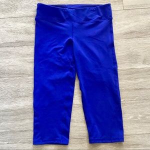 GapBody Cobalt Blue Capri Leggings - Used Once